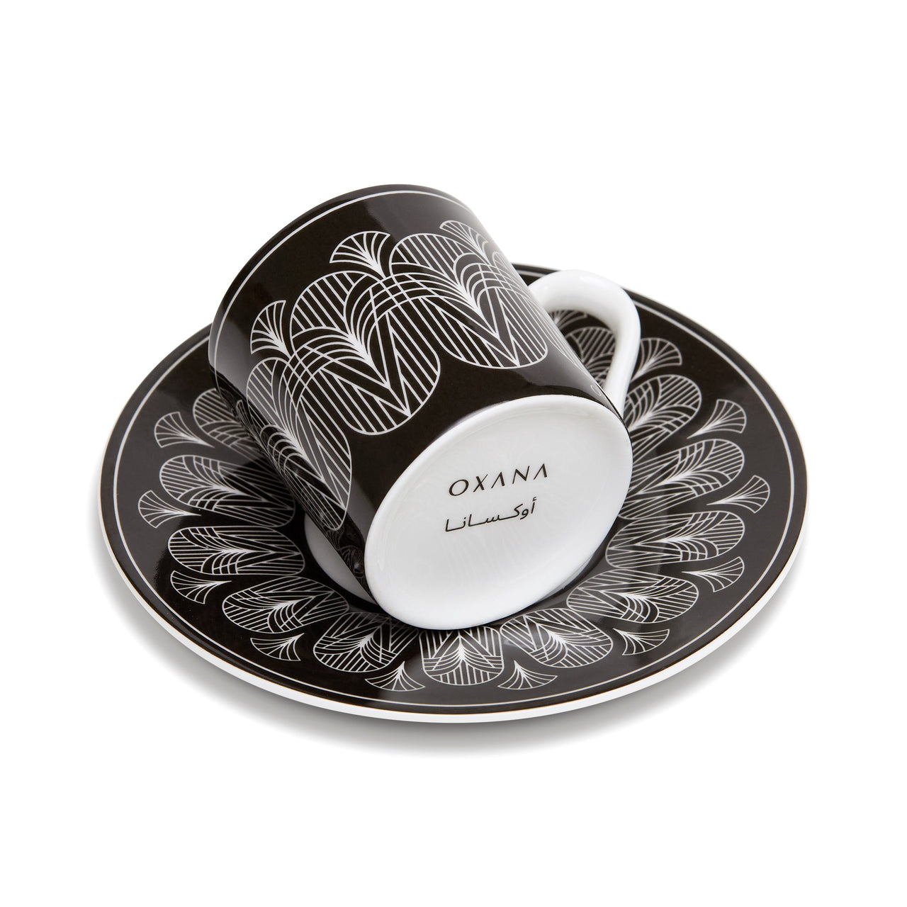 Noir Palm Espresso Set - OXANA
