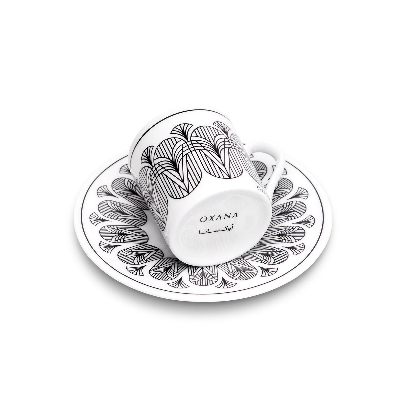 طقم إسبريسو ديكو بالم ديكو - أوكسانا