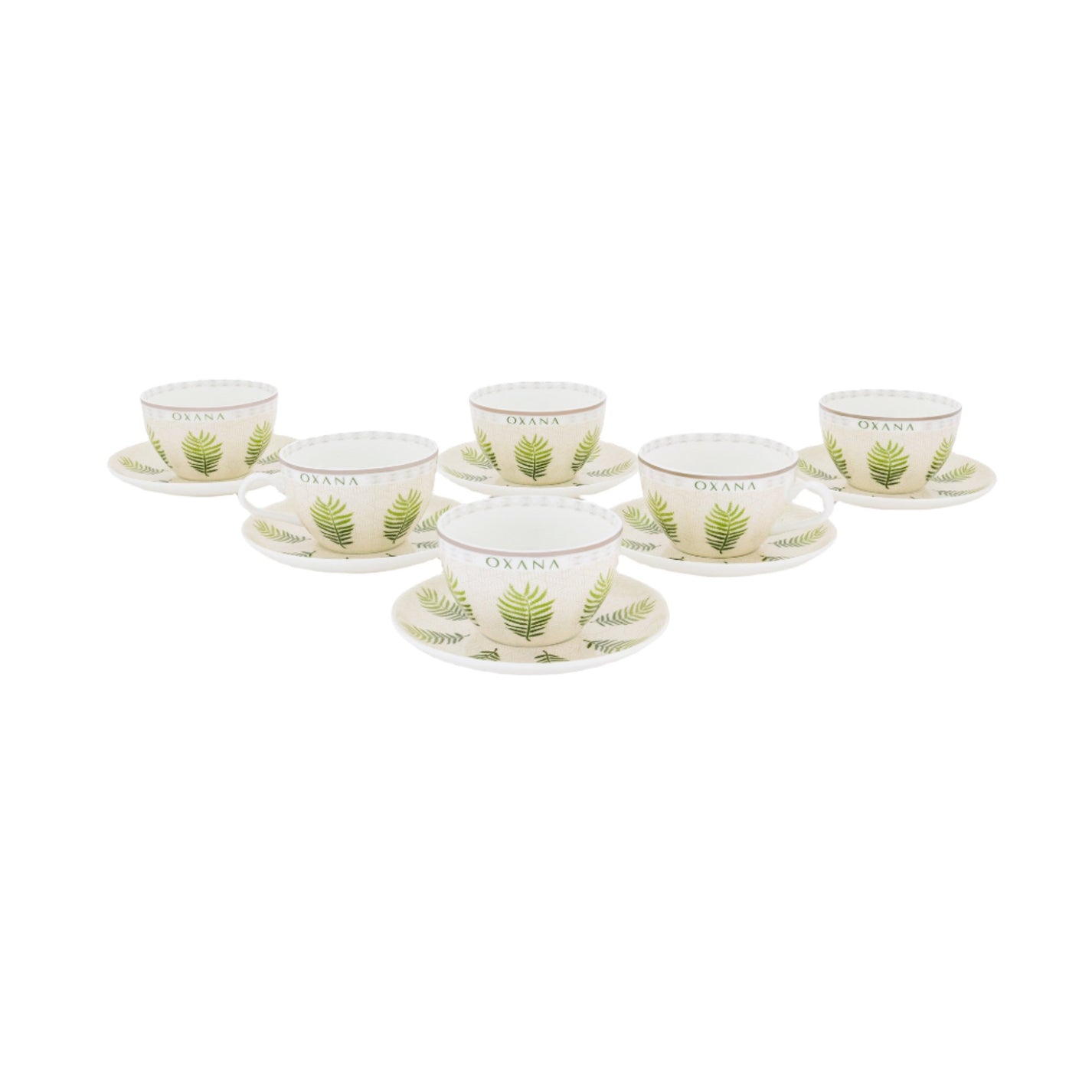 Ghafa Cups with Saucers - OXANA