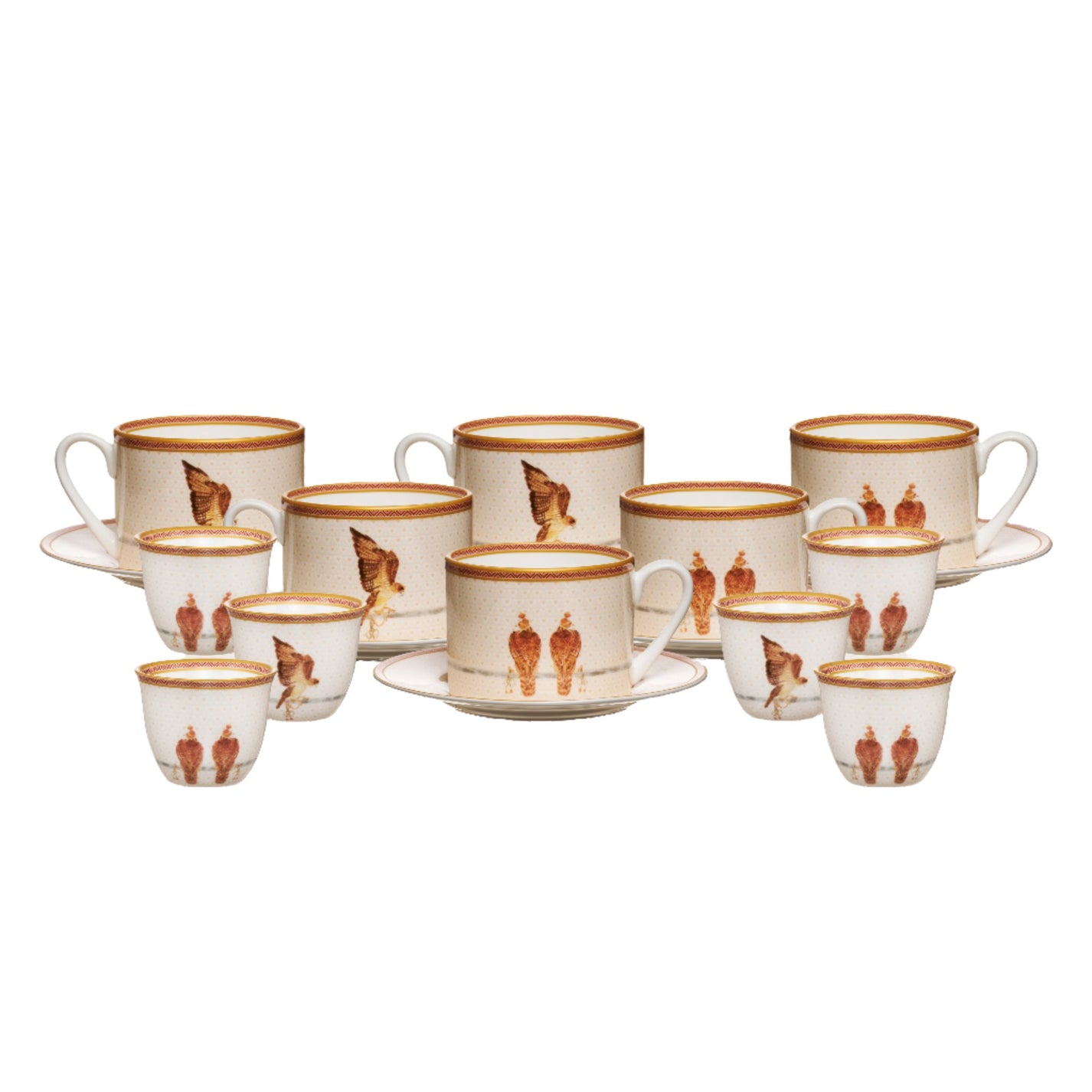 طقم ملكي الصقر  - OXANA - OXANA